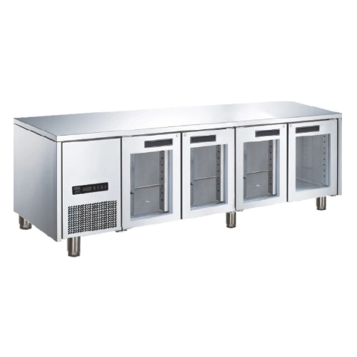 Glass Door Under Counter Chiller Gea 4 Pintu