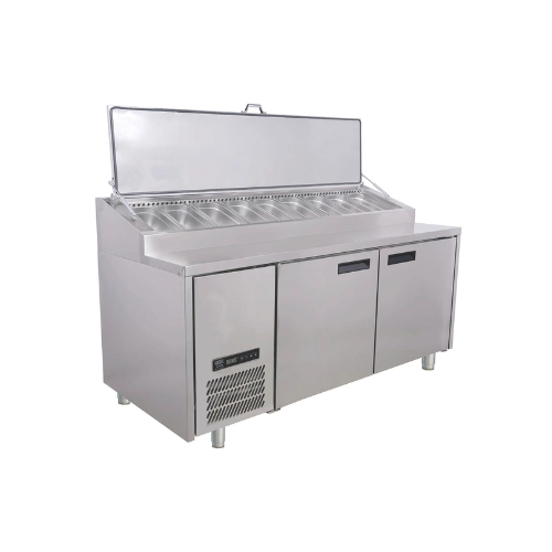 Salad & Pizza Under Counter Chiller Gea 2 Pintu