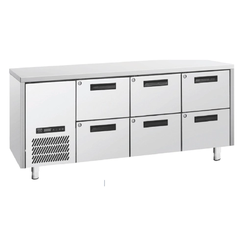 Under Counter Chiller Drawer Series Gea 6 Pintu