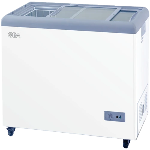 Foto Freezer Kaca / Flat Glass Freezer GEA SD-186 - 186 Liter