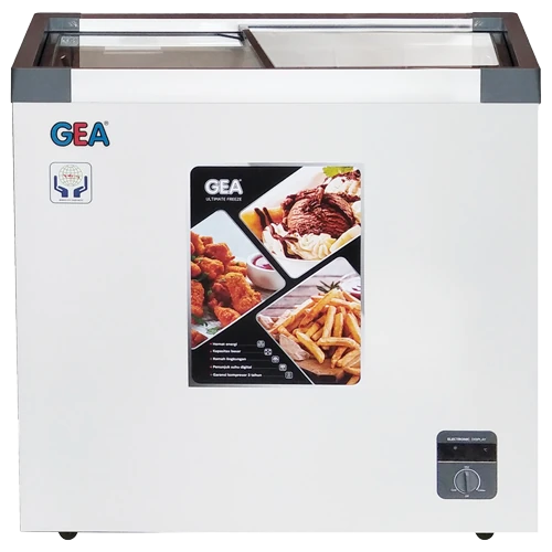 Foto Freezer Kaca / Flat Glass Freezer GEA SD-186H - 201 Liter